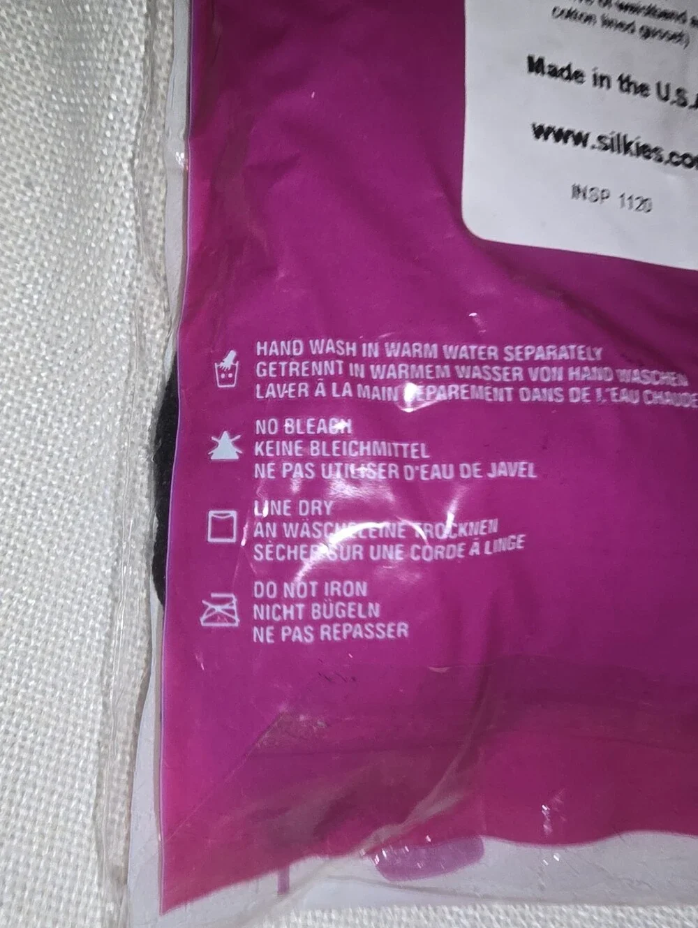 Silkies 080508 Sheer Toe to Waist 2016 XL Black Pantyhose New with tags